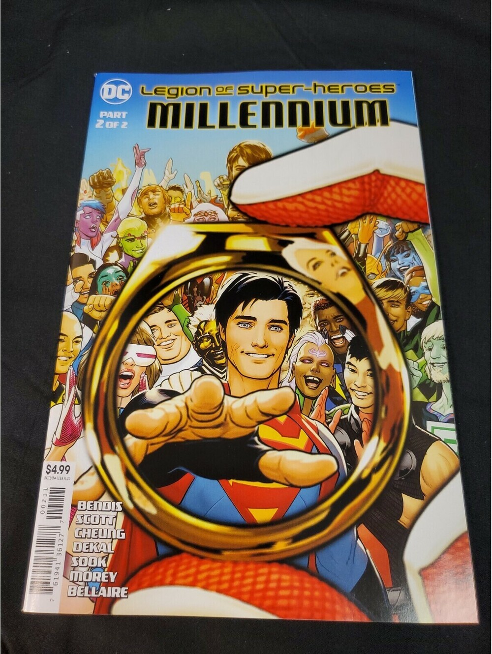 DC Comics LEGION OF SUPER-HEROES MILLENNIUM #2 first printing cover A NEW